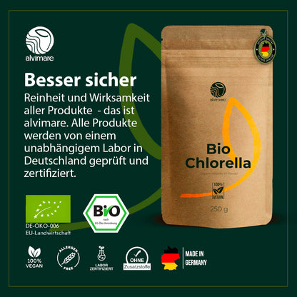 Bio Chlorella Pulver 250g