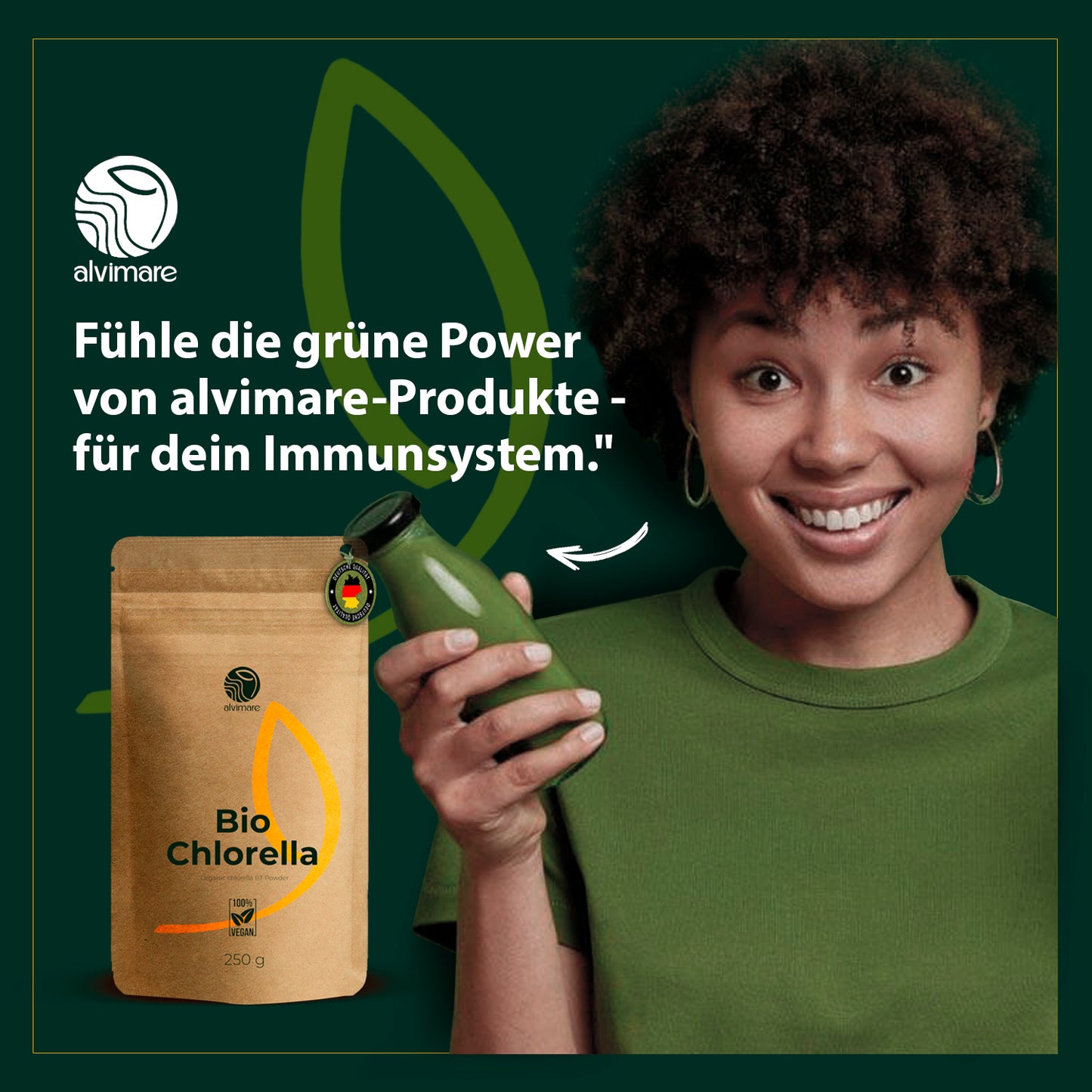 Bio Chlorella Pulver 250g