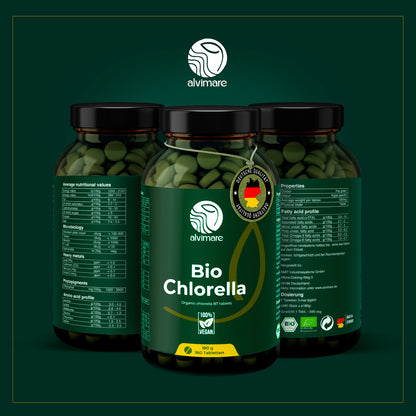 Bio Chlorella Tabletten 360 Stück (180g)