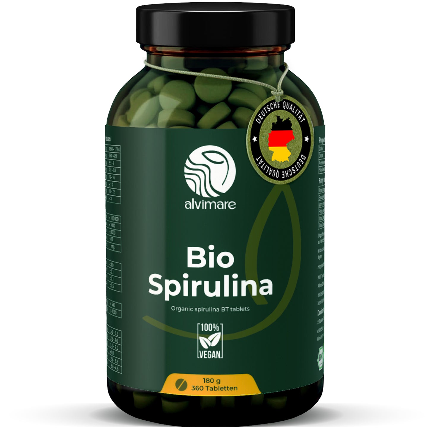 Bio Spirulina Tabletten 360 Stück