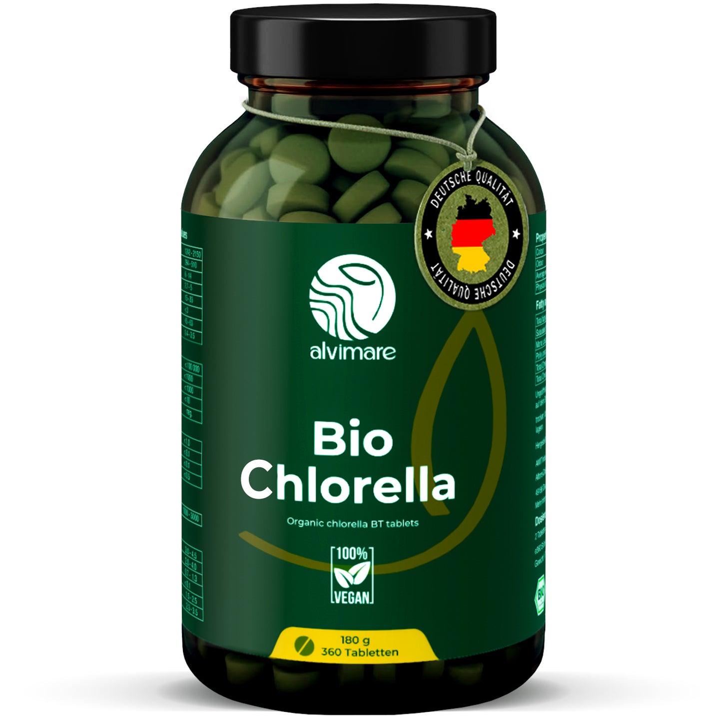 Bio Chlorella Tabletten 360 Stück (180g)
