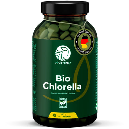 Bio Chlorella Tabletten 360 Stück (180g)